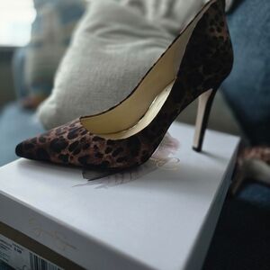 Jessica Simpson Leopard Print Heels
